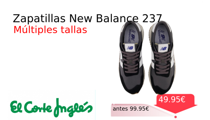 Zapatillas New Balance 237