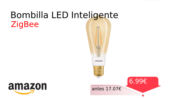 Bombilla LED Inteligente
