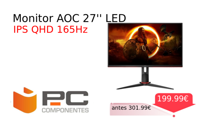 Monitor AOC 27'' LED