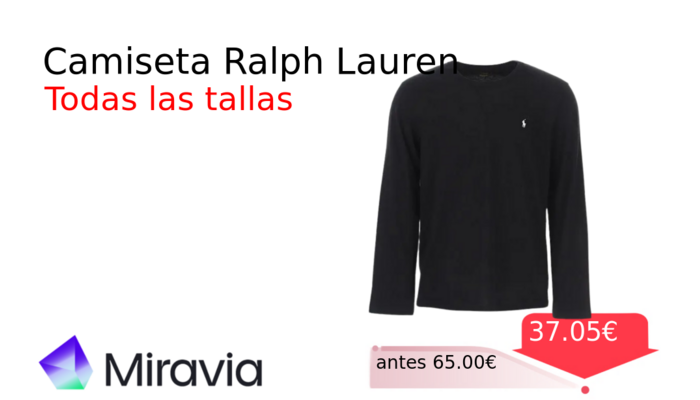 Camiseta Ralph Lauren