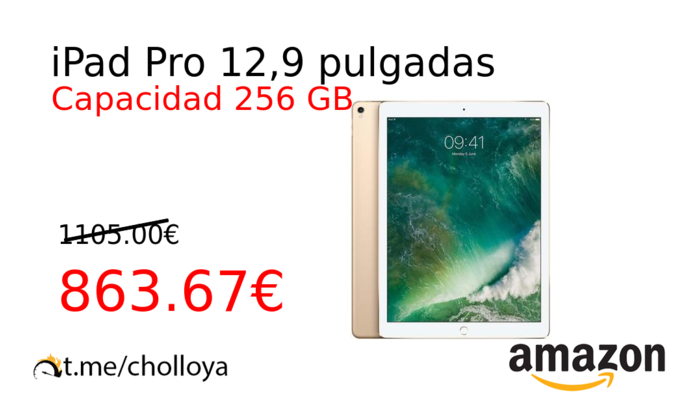 iPad Pro 12,9 pulgadas