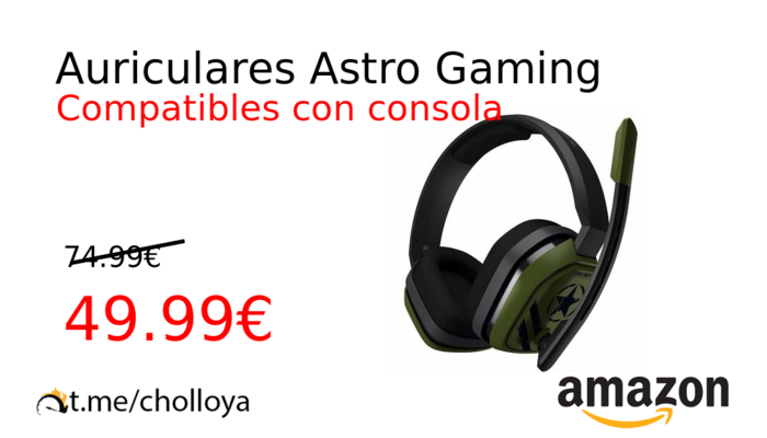 Auriculares Astro Gaming