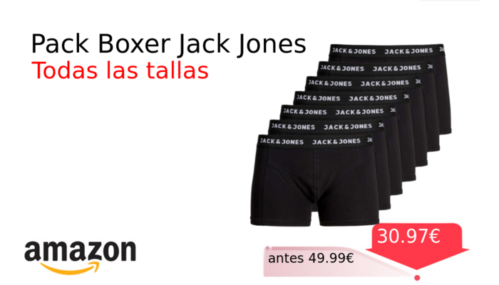 Pack Boxer Jack Jones