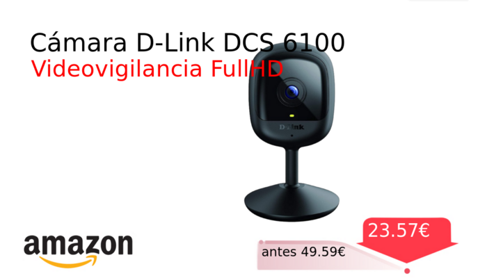 Cámara D-Link DCS 6100