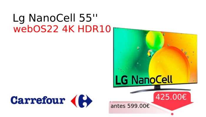 Lg NanoCell 55''