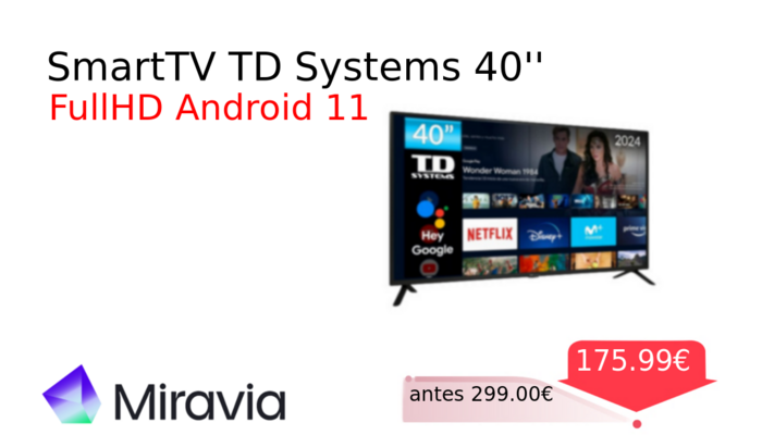 SmartTV TD Systems 40''