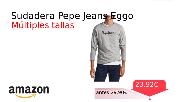 Sudadera Pepe Jeans Eggo