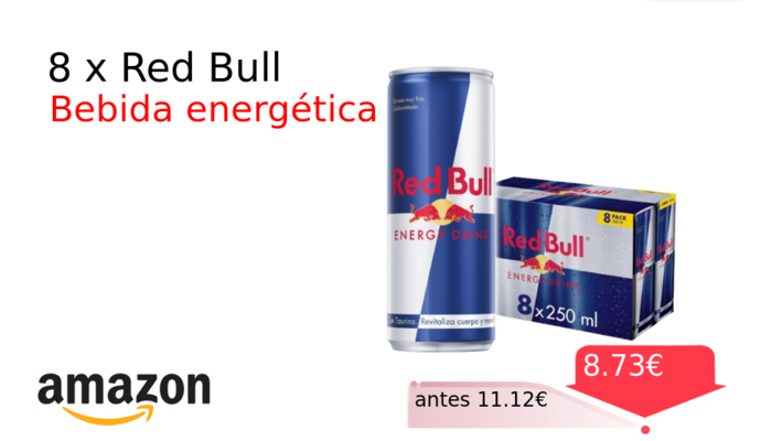 8 x Red Bull