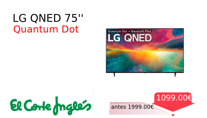 LG QNED 75''