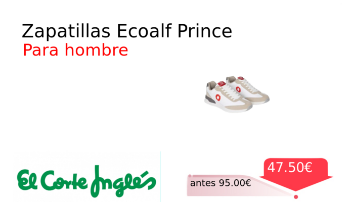 Zapatillas Ecoalf Prince
