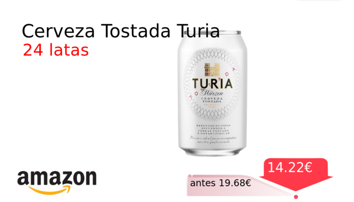 Cerveza Tostada Turia