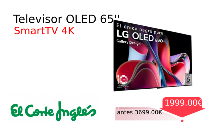 Televisor OLED 65''