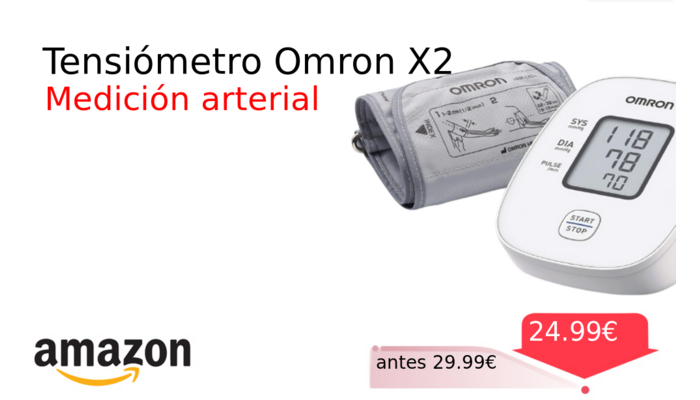 Tensiómetro Omron X2