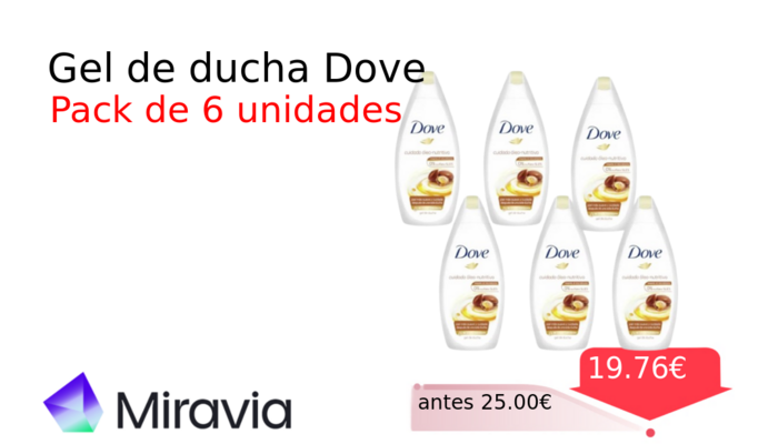 Gel de ducha Dove