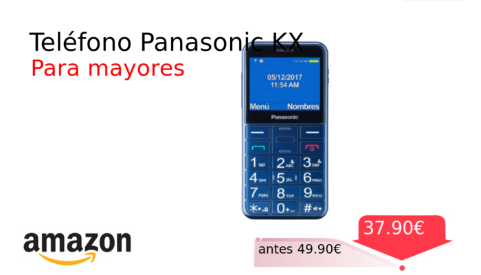 Teléfono Panasonic KX
