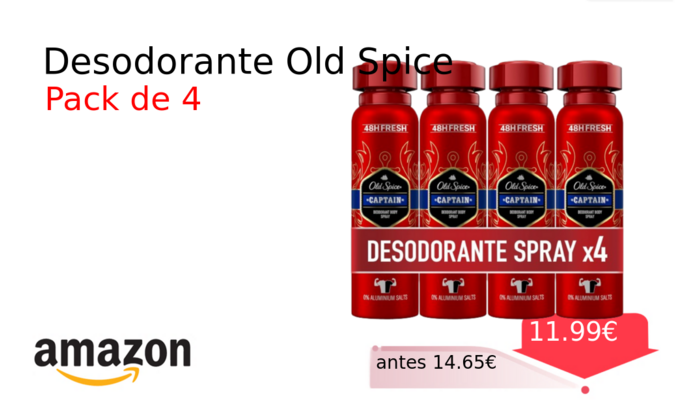 Desodorante Old Spice