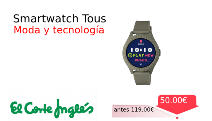 Smartwatch Tous