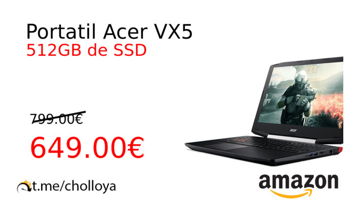 Portatil Acer VX5