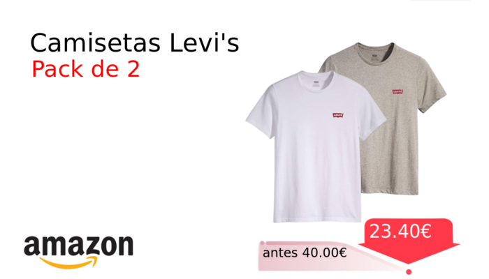 Camisetas Levi's