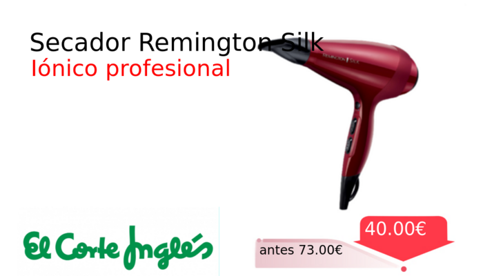 Secador Remington Silk