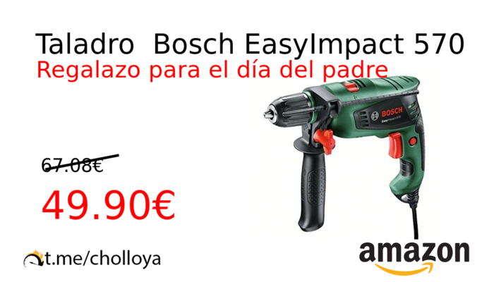 Taladro  Bosch EasyImpact 570