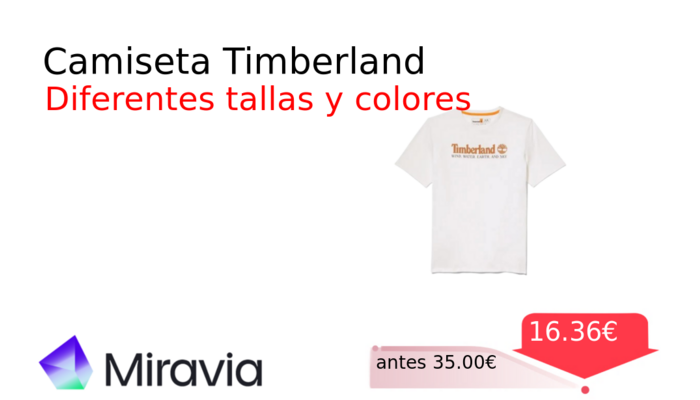 Camiseta Timberland