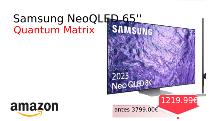 Samsung NeoQLED 65''