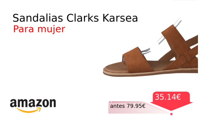 Sandalias Clarks Karsea