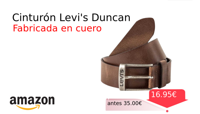 Cinturón Levi's Duncan
