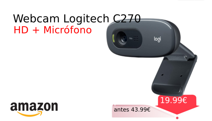 Webcam Logitech C270