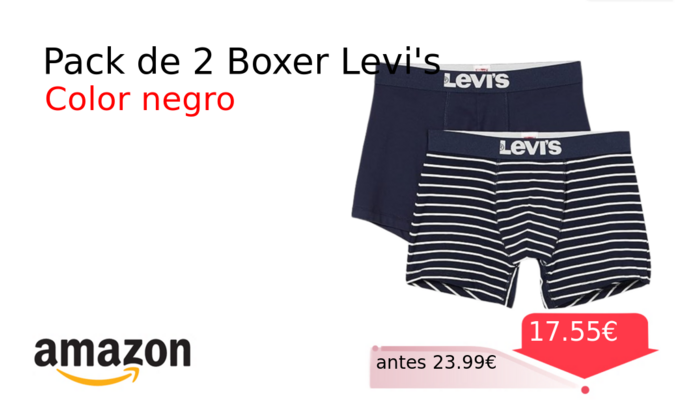 Pack de 2 Boxer Levi's