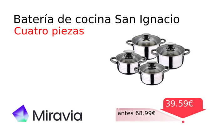 Batería de cocina San Ignacio