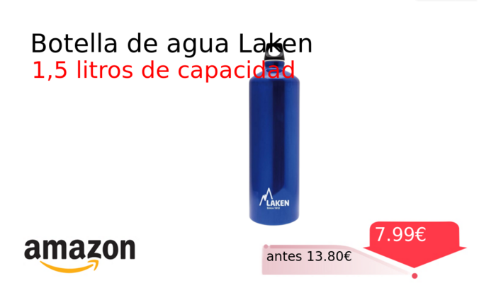 Botella de agua Laken