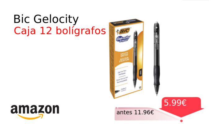 Bic Gelocity