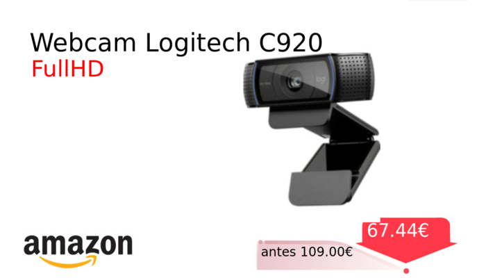 Webcam Logitech C920