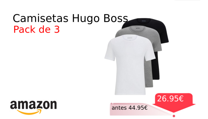 Camisetas Hugo Boss