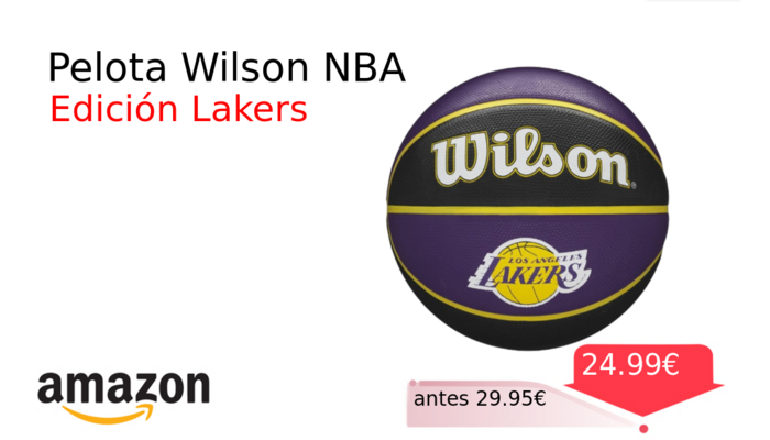 Pelota Wilson NBA