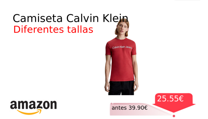 Camiseta Calvin Klein