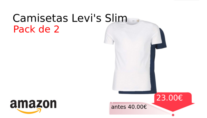 Camisetas Levi's Slim