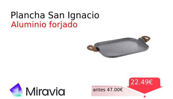 Plancha San Ignacio