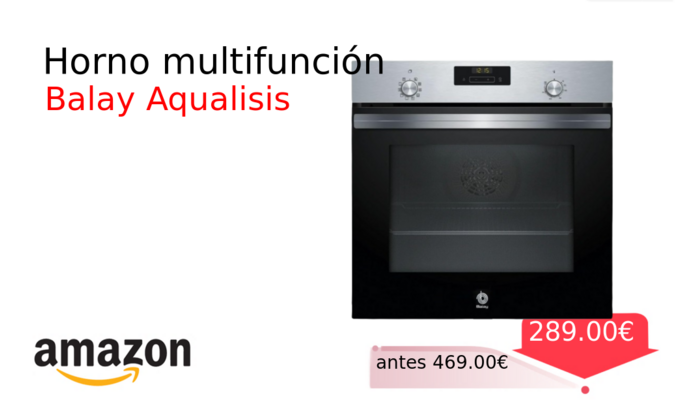 Horno multifunción