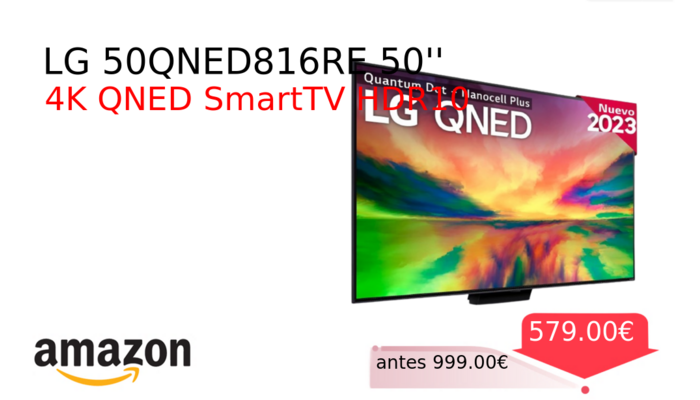LG 50QNED816RE 50''