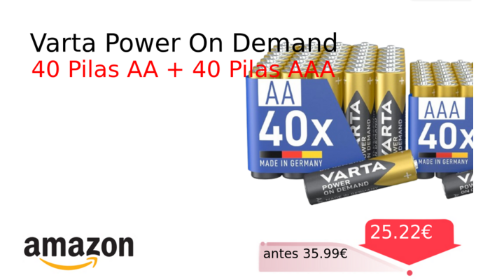 Varta Power On Demand