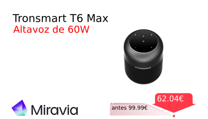 Tronsmart T6 Max