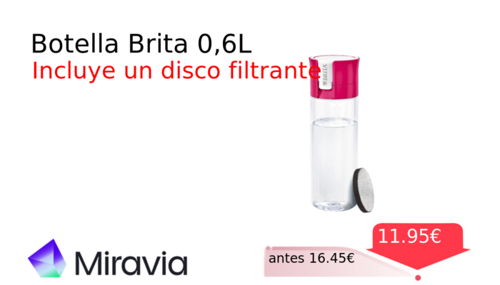 Botella Brita 0,6L