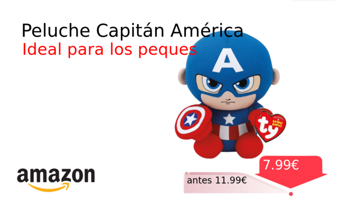 Peluche Capitán América