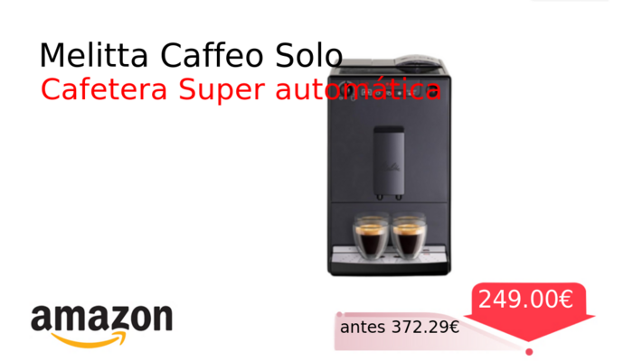 Melitta Caffeo Solo