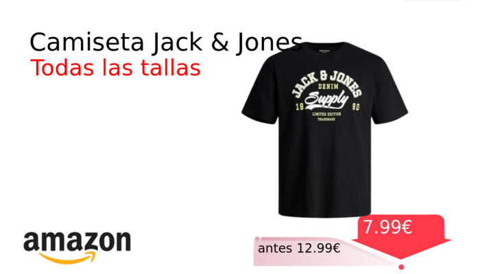 Camiseta Jack & Jones