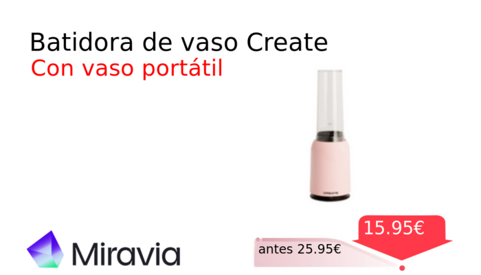 Batidora de vaso Create