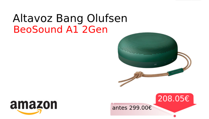 Altavoz Bang Olufsen